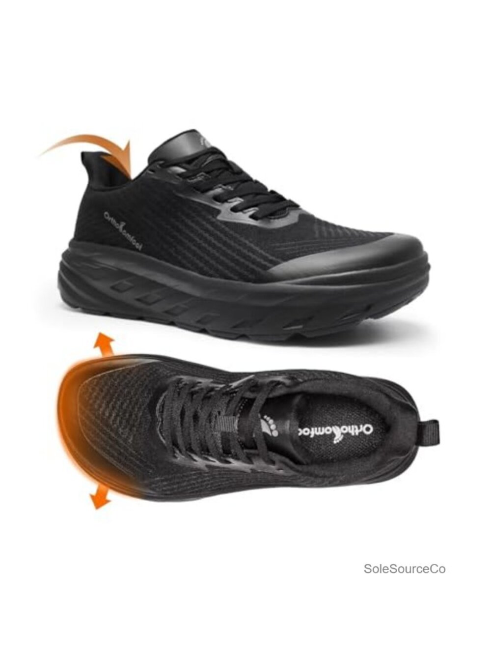 Orthopedic Wide Running Shoes Arch Support Plantar Fasciitis Sneakers